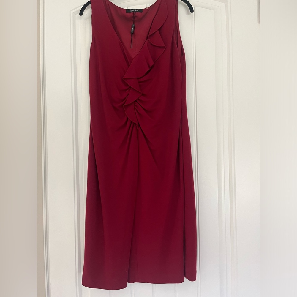 Eli Tahari Cranberry Dress Size 12
